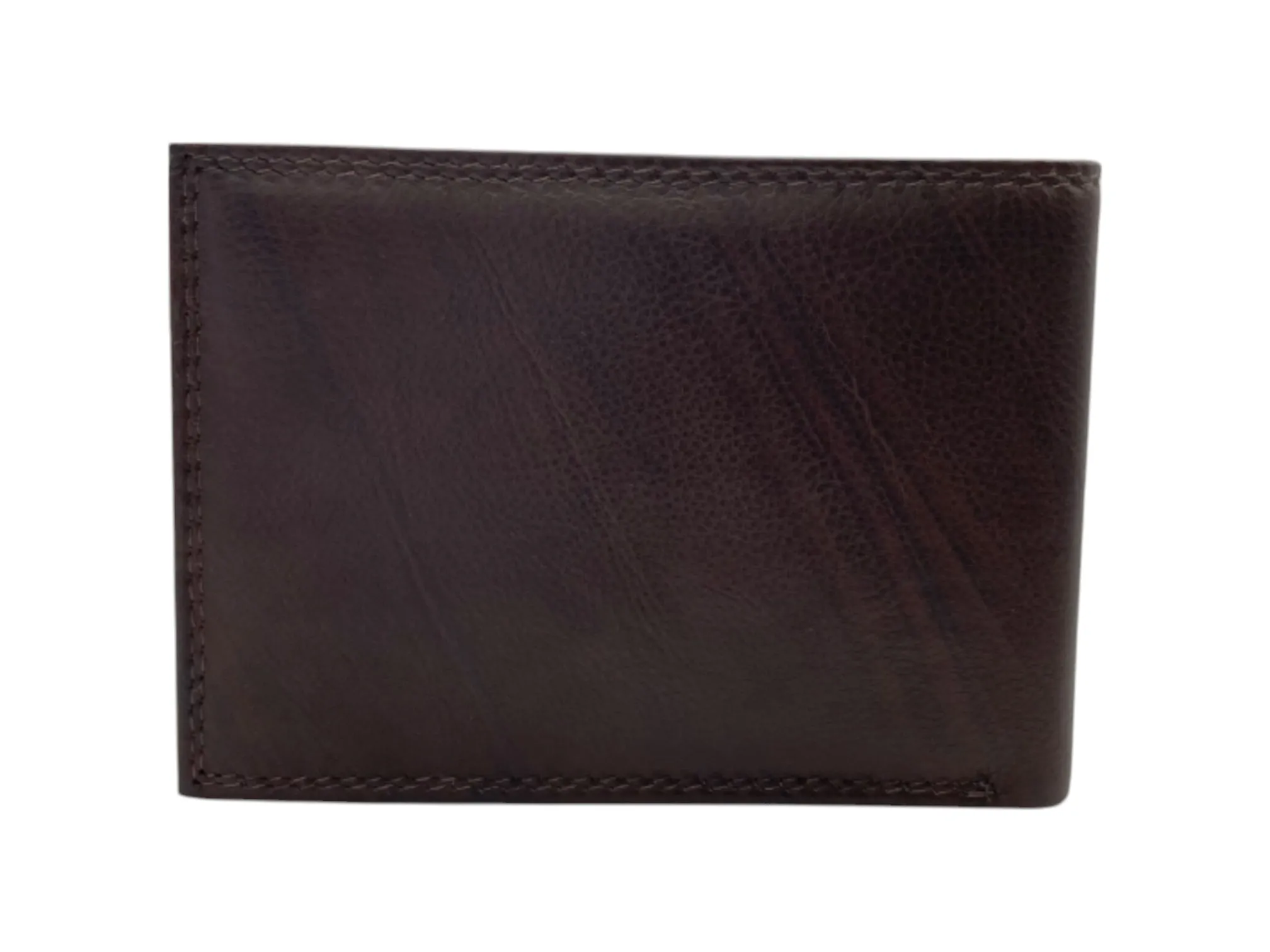 Top Grain Napa Leather Card & Coin Billfold Wallet # 1313Z