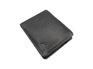Top Grain Napa Leather Card & Coin Billfold Wallet # 4094