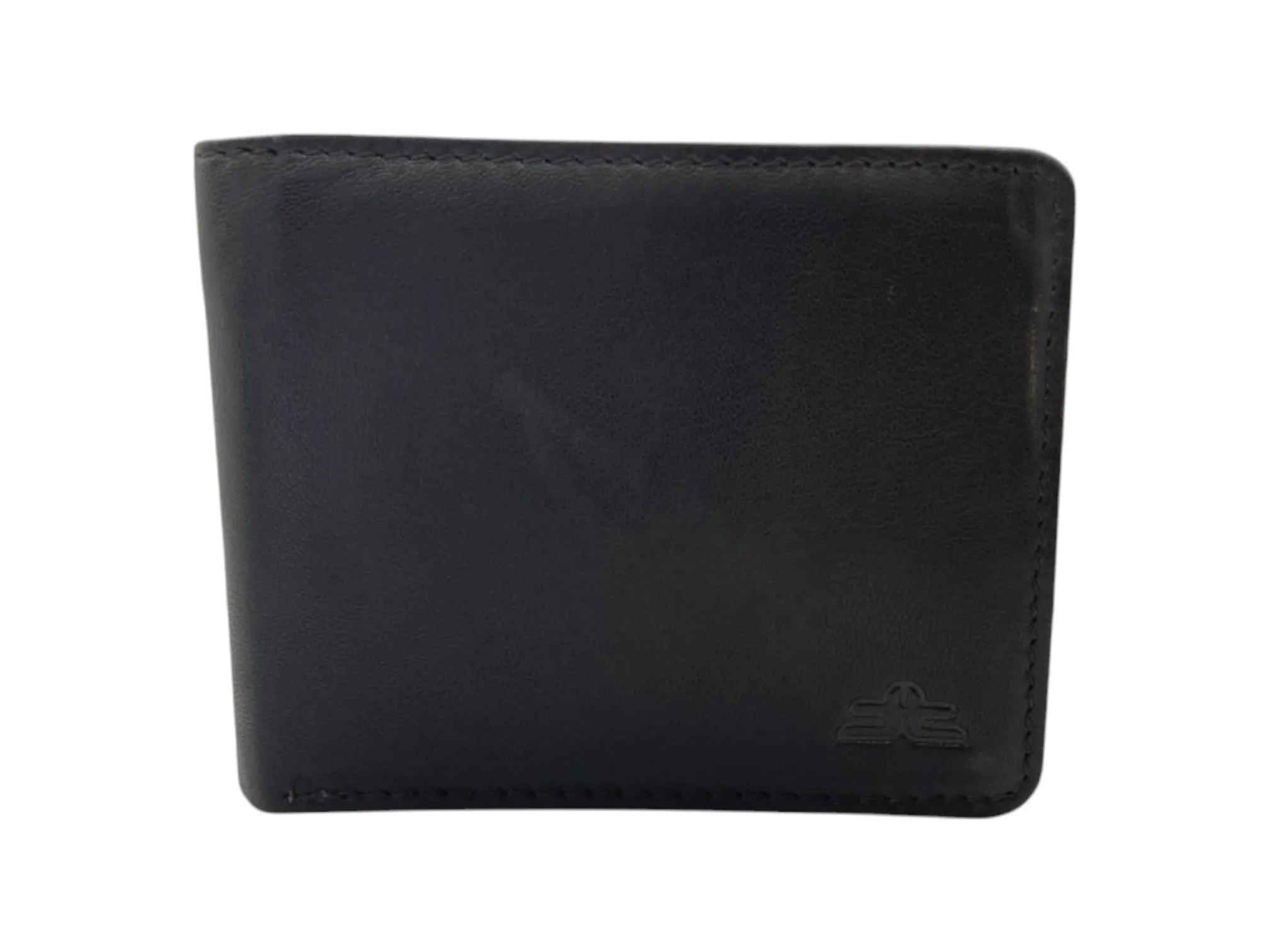 Top Grain Napa Leather Card & Coin Billfold Wallet # 4094