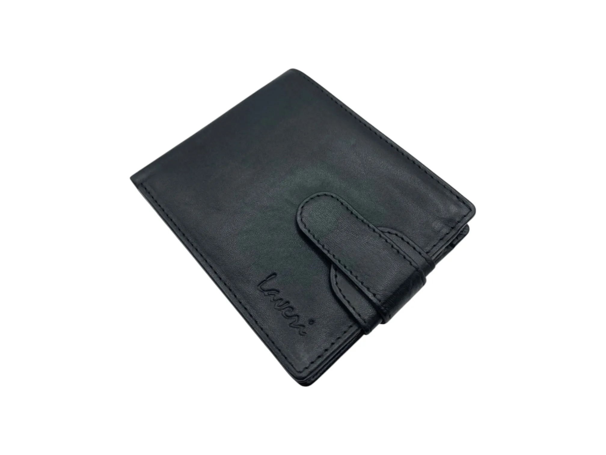 Top Grain Napa Leather Card & Coin Billfold Wallet # 665CL