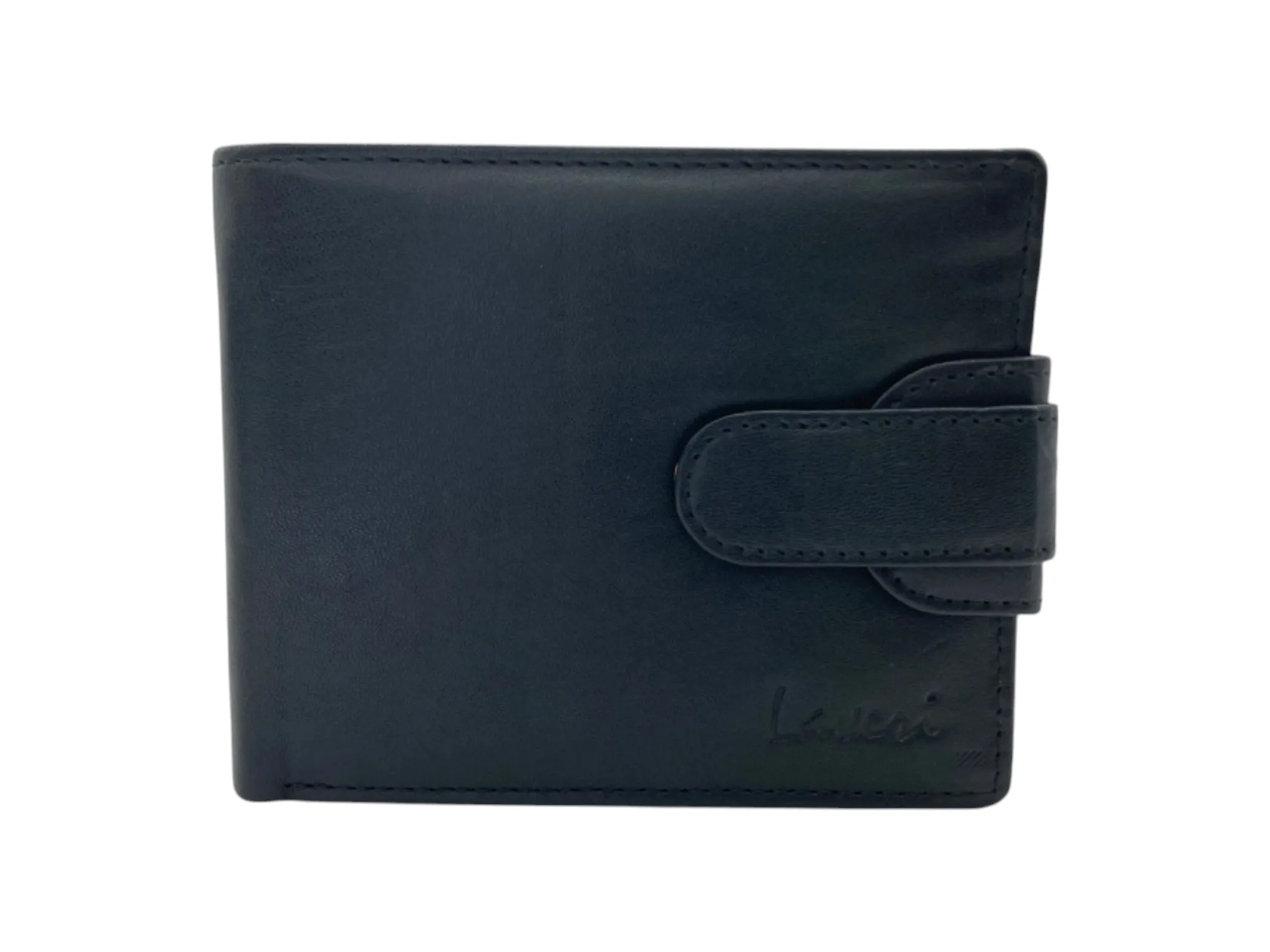 Top Grain Napa Leather Card & Coin Billfold Wallet # 665CL