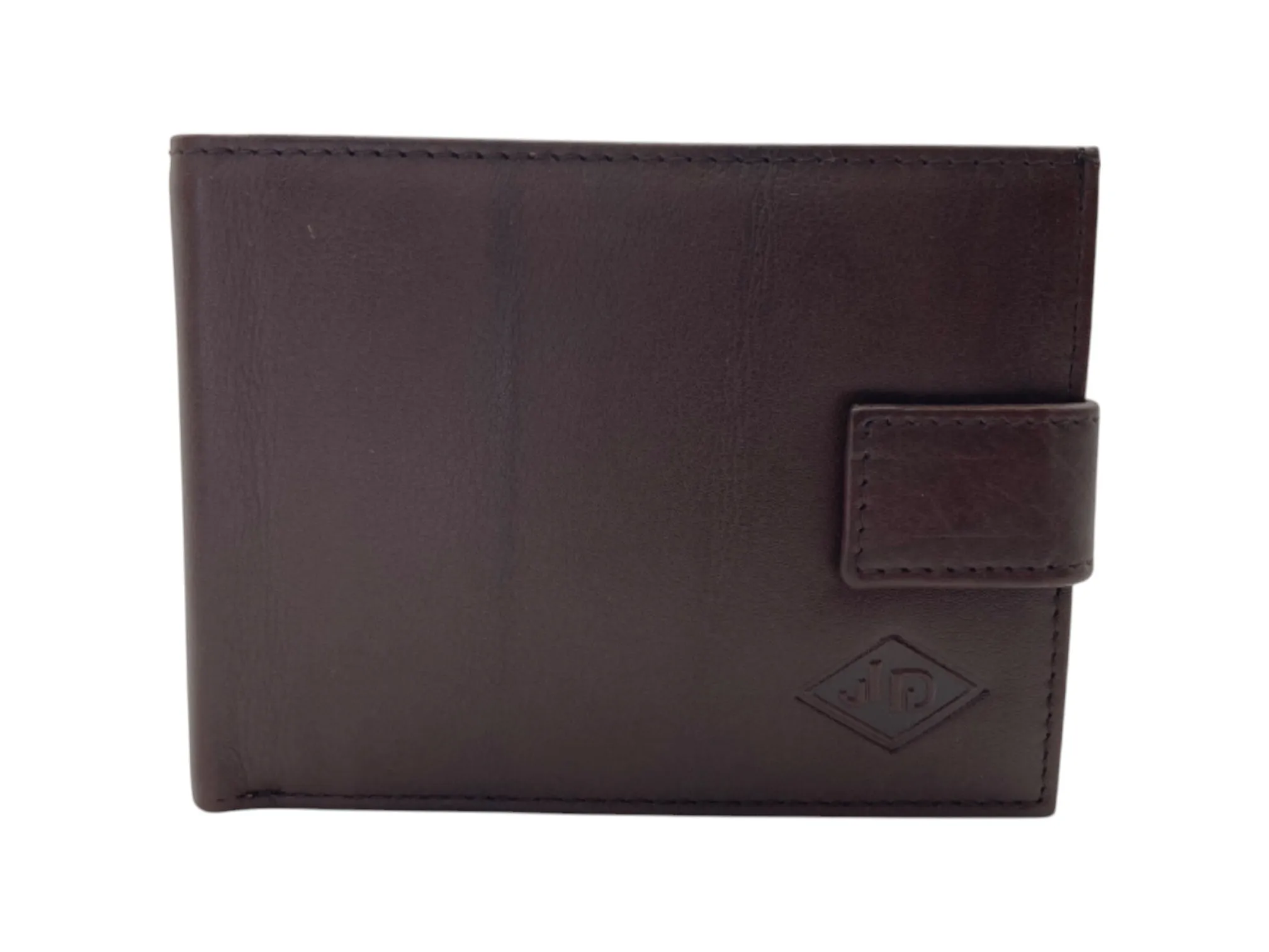Top Grain Napa Leather Card & Coin Billfold Wallet # JD.1815