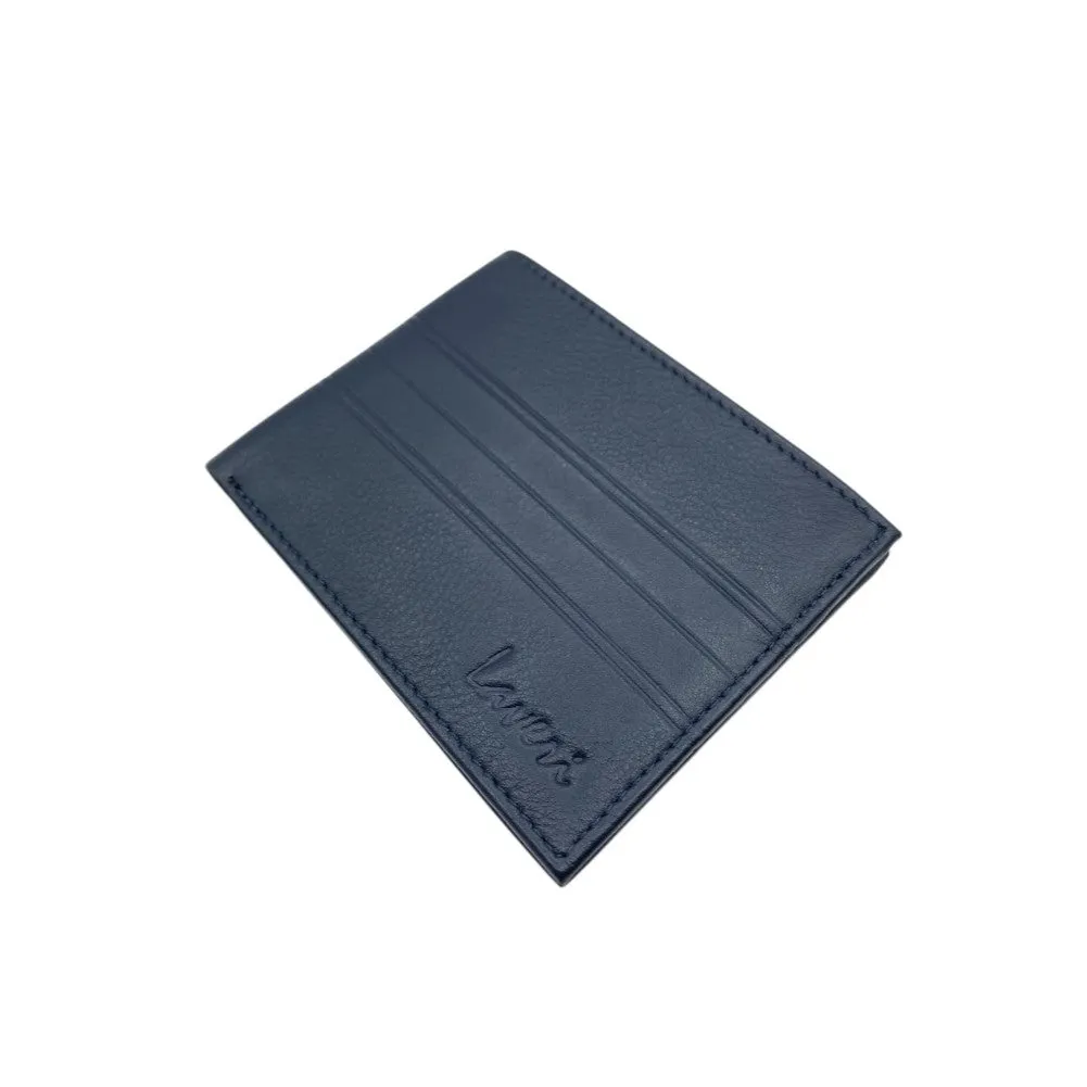 Top Grain Slim & Compact Leather  Billfold Wallet # 4538
