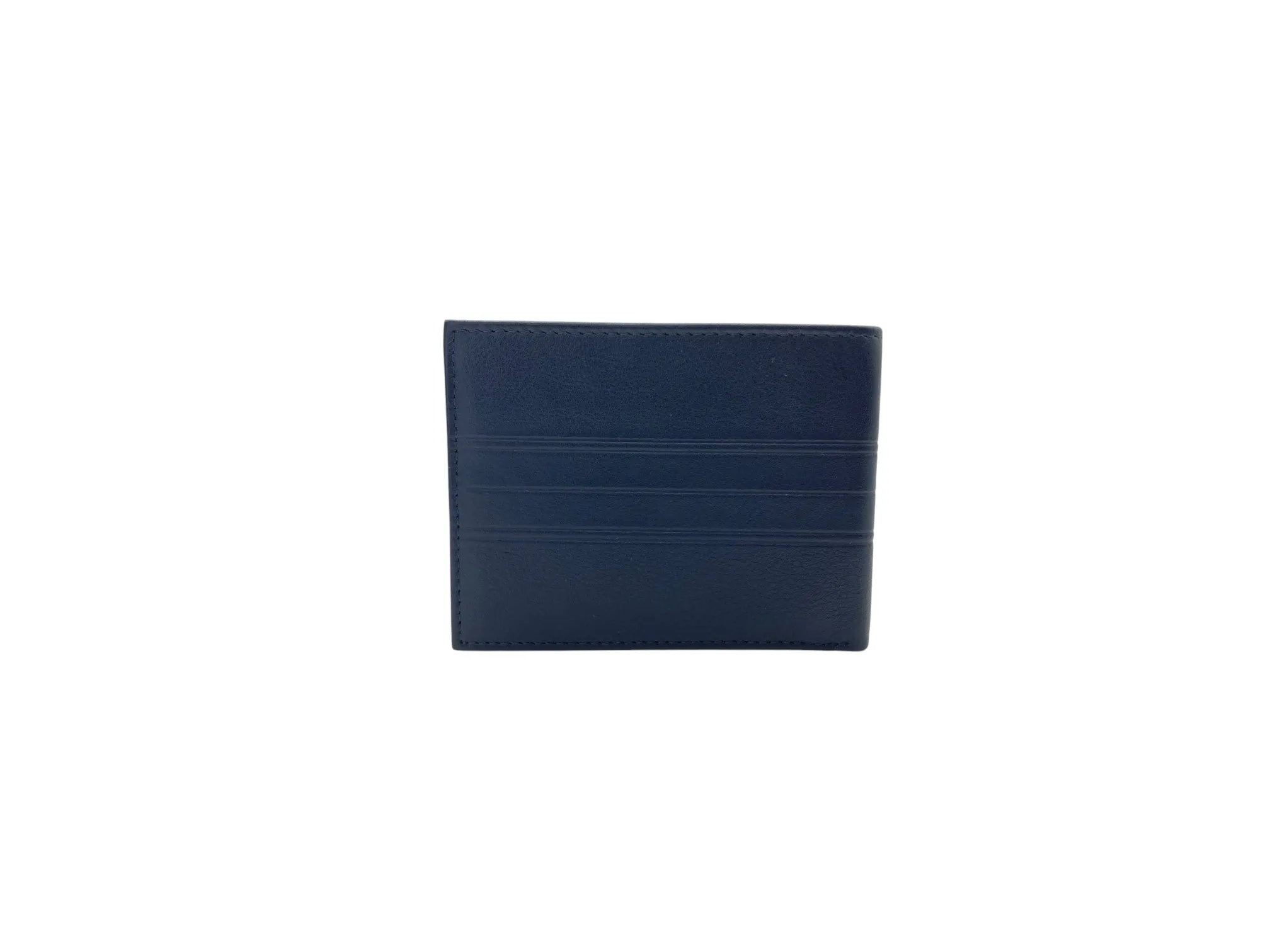 Top Grain Slim & Compact Leather  Billfold Wallet # 4538