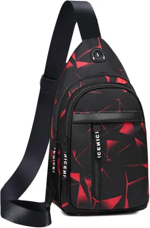 Tote Bag For Women And Men Chest Bag Sling Bag Small Crossbody Pu Leather Satchel Daypack Fashion Shoulder Strap Bags