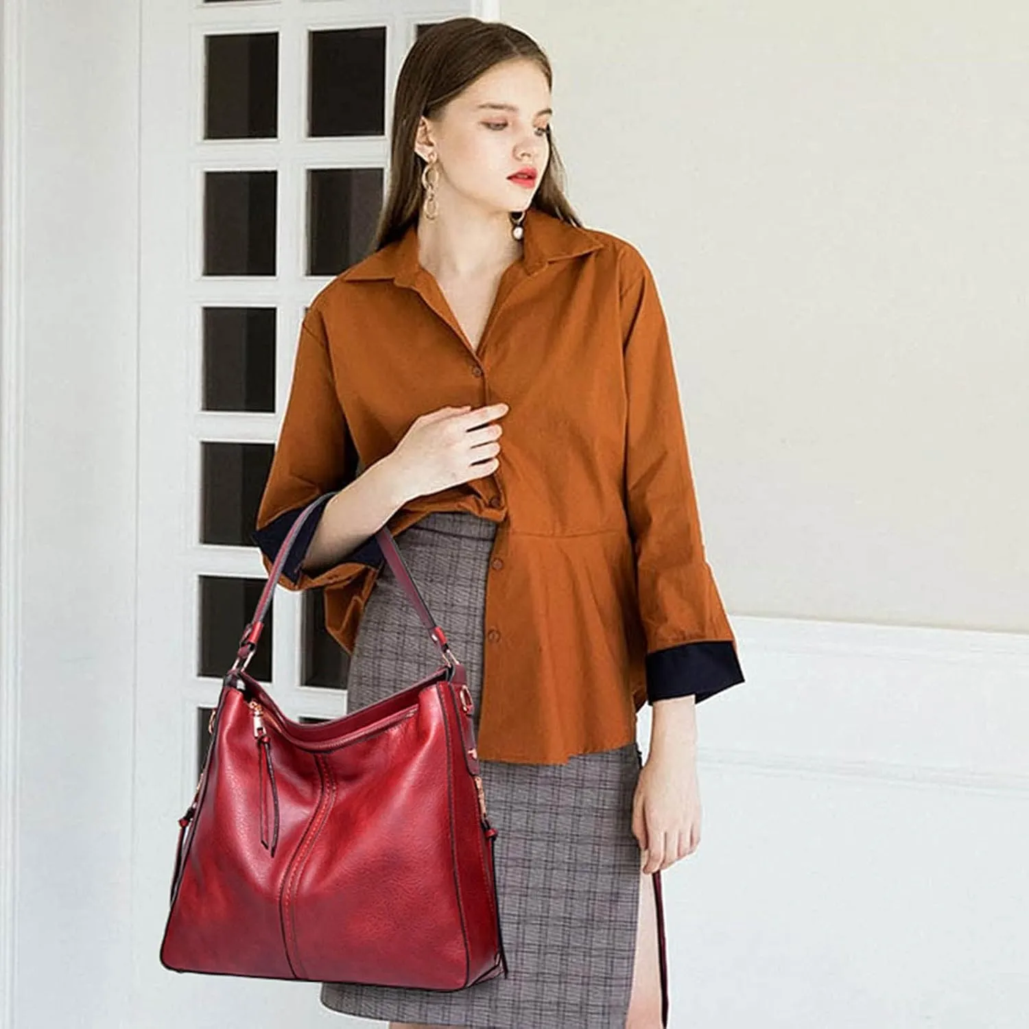 Tote Bag For Women Shoulder Handbag For Ladies Roomy Multiple Pockets Bag Women Crossbody Purse Fashion Tote Bags