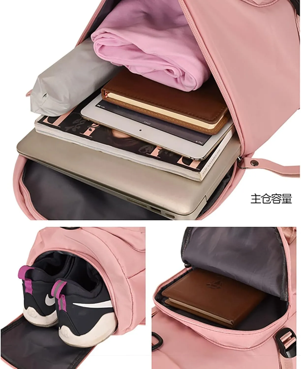 Tote Bag For Women Ultra Light Backpack Portable Folding Female Large Capacity Outdoor Leisure Hiking Travel Day pack L