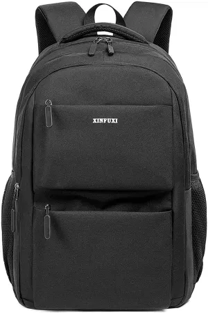 Travel Laptop Backpack,Anti-theft 17/15.6InchLaptopBackpack,School Bookbag,Casual Business Backpack (Black)