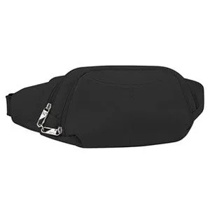 Travelon Anti-Theft Slim RFID-Blocking Waist Pack, Black