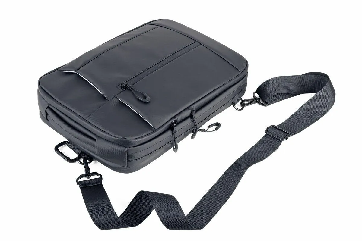 Troika Waterproof Convertible Laptop Backpack and Tech Organizer