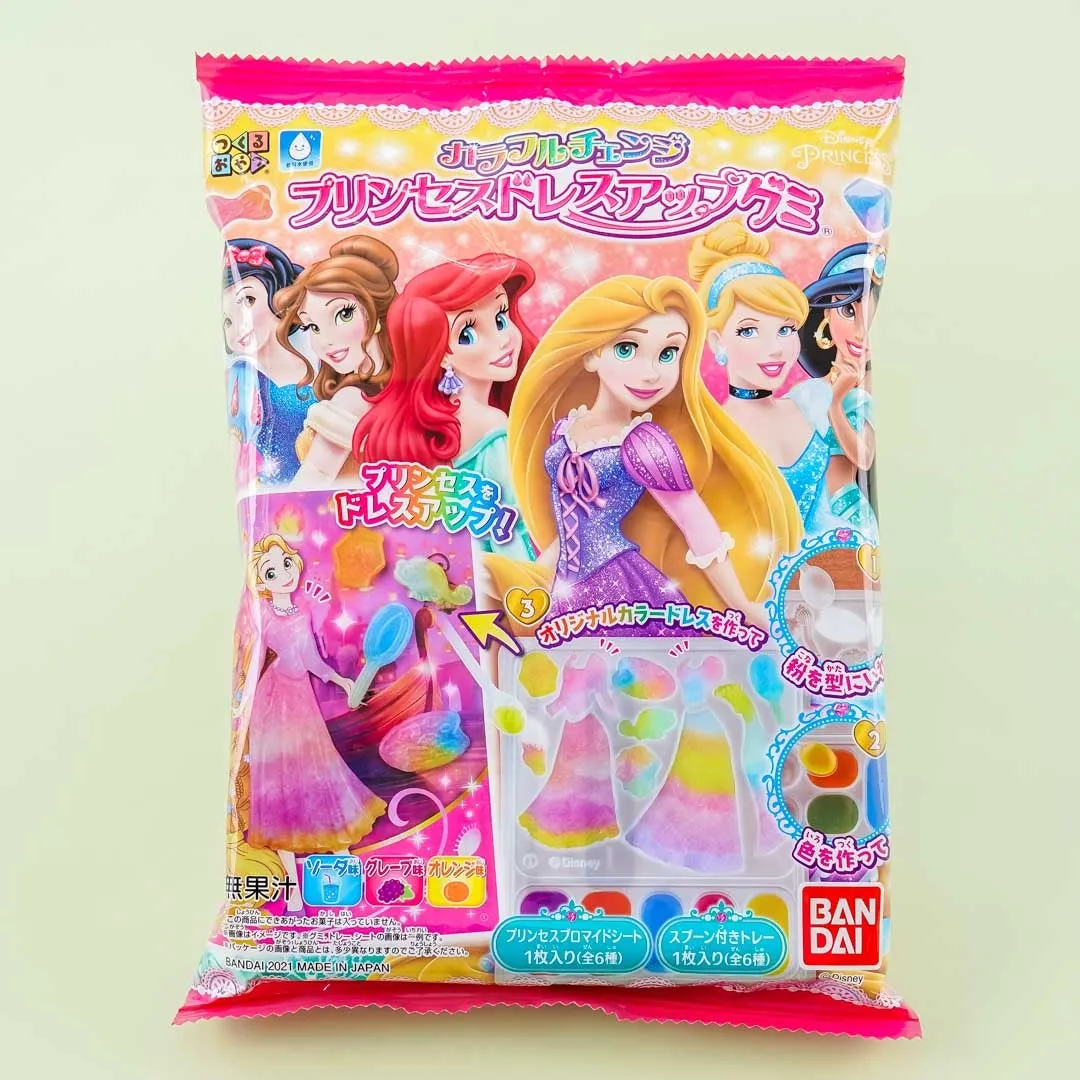 Tsukuru Colorful Disney Princess DIY Gummy Candy Kit