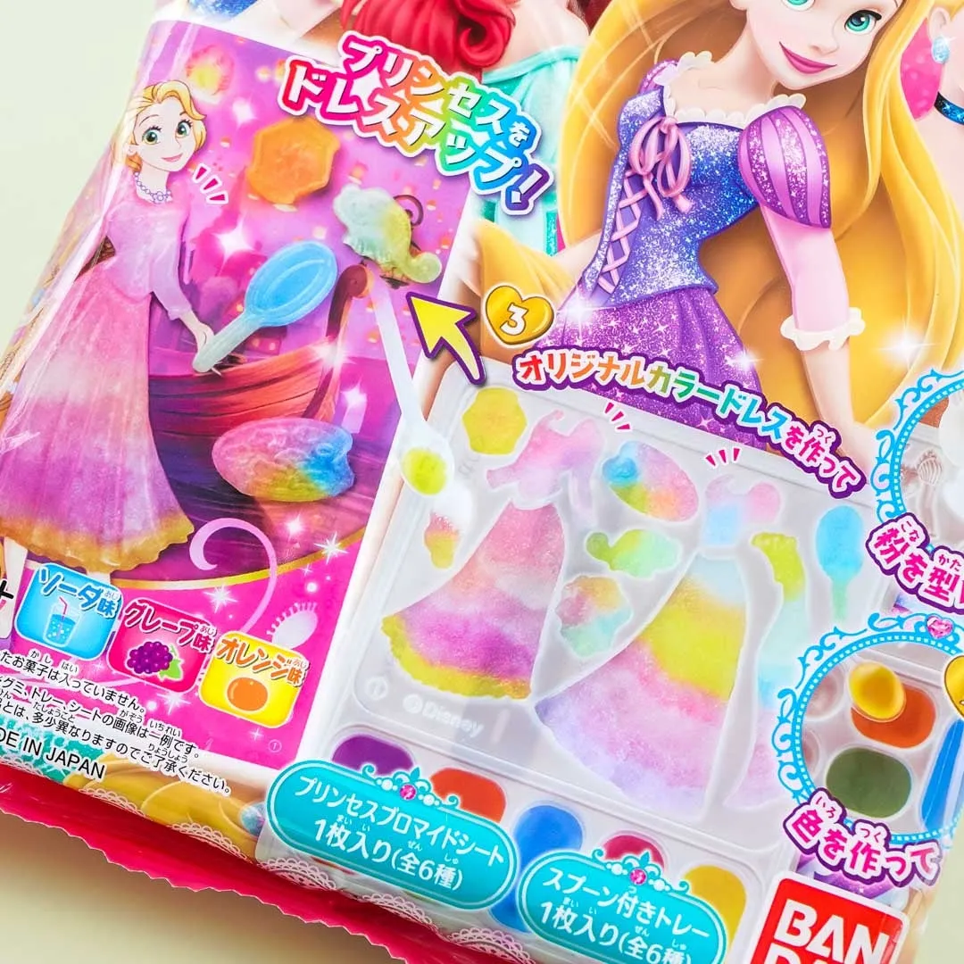 Tsukuru Colorful Disney Princess DIY Gummy Candy Kit