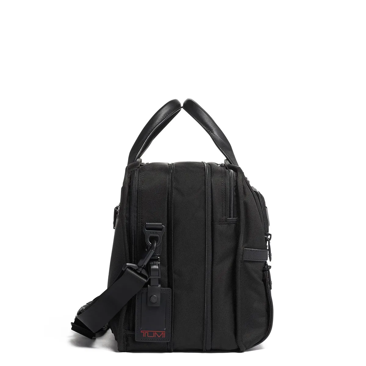 Tumi Alpha Expandable Organiser Laptop Brief - Black