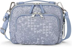 TUMI - Voyageur Teghan Crossbody - Compact Purse with Leather Trim - Sleek Crossbody Bags - For Everyday Casual Travel