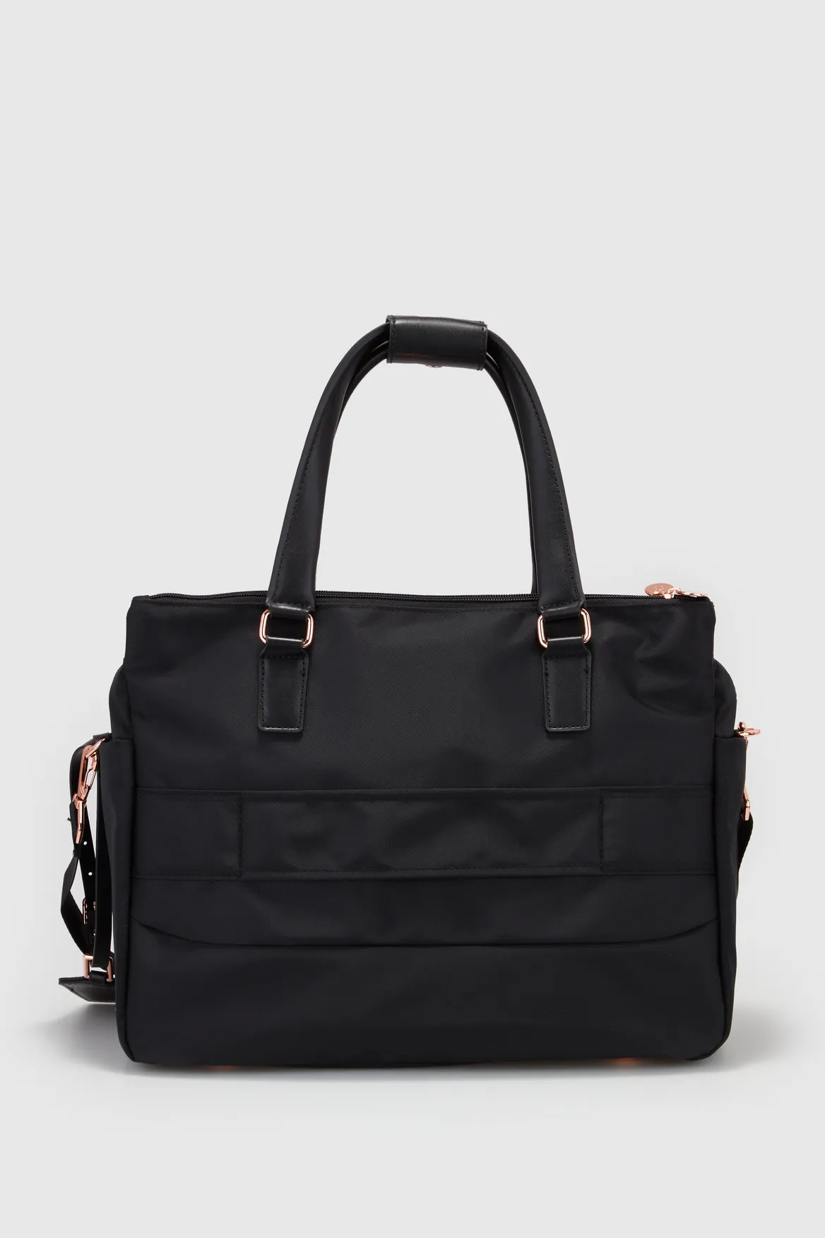 Twill Triple Compartment Tote