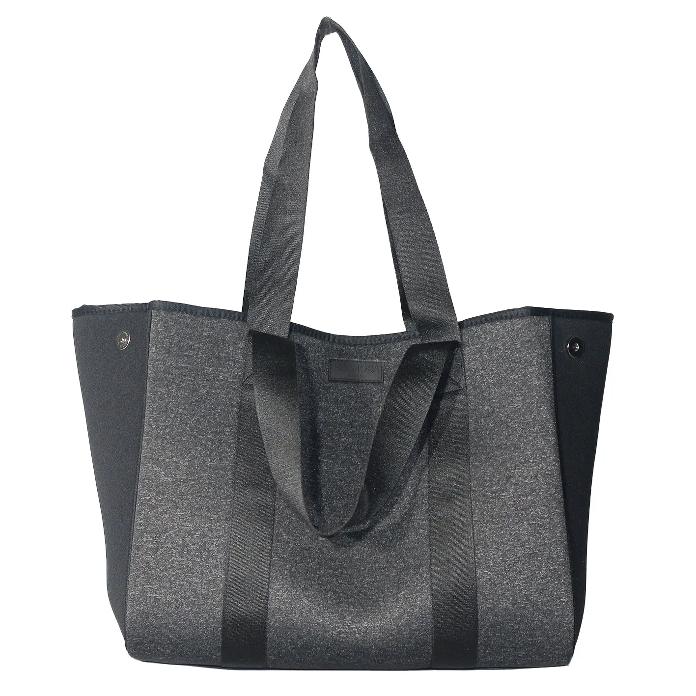 Two Tone Grey/Black Tote Bag