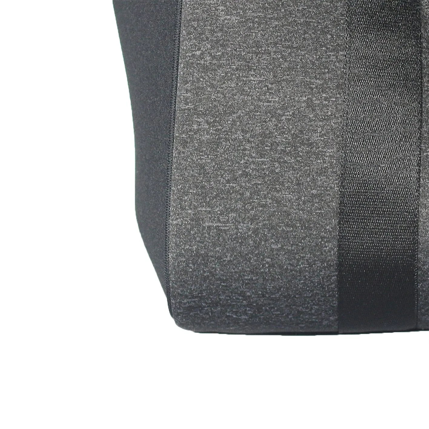 Two Tone Grey/Black Tote Bag