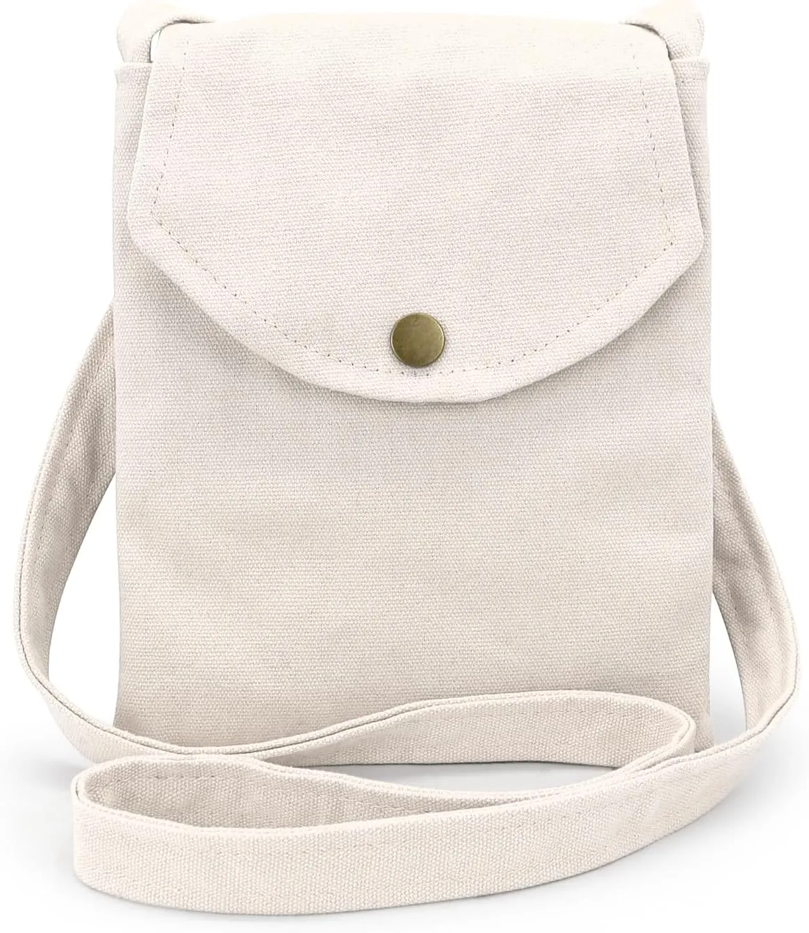 Ultralight Small Crossbody Bags, Canvas Small Crossbody Purses for Women and Girls, Compact Small Crossbody Purse
