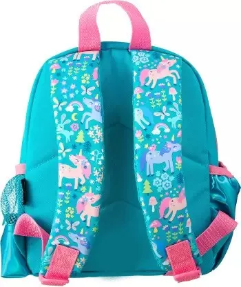 Unicorn Design Backpack with Front Pocket for Kids