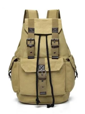 Unisex Canvas Backpack Men Backpacks Large Male/Females High Quality Canvas Backpacks