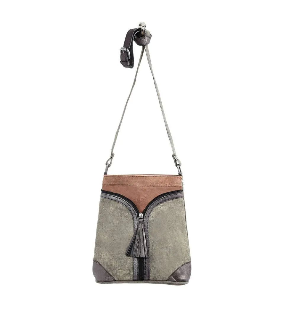 Upcycled Crossbody Bag Canvas, India