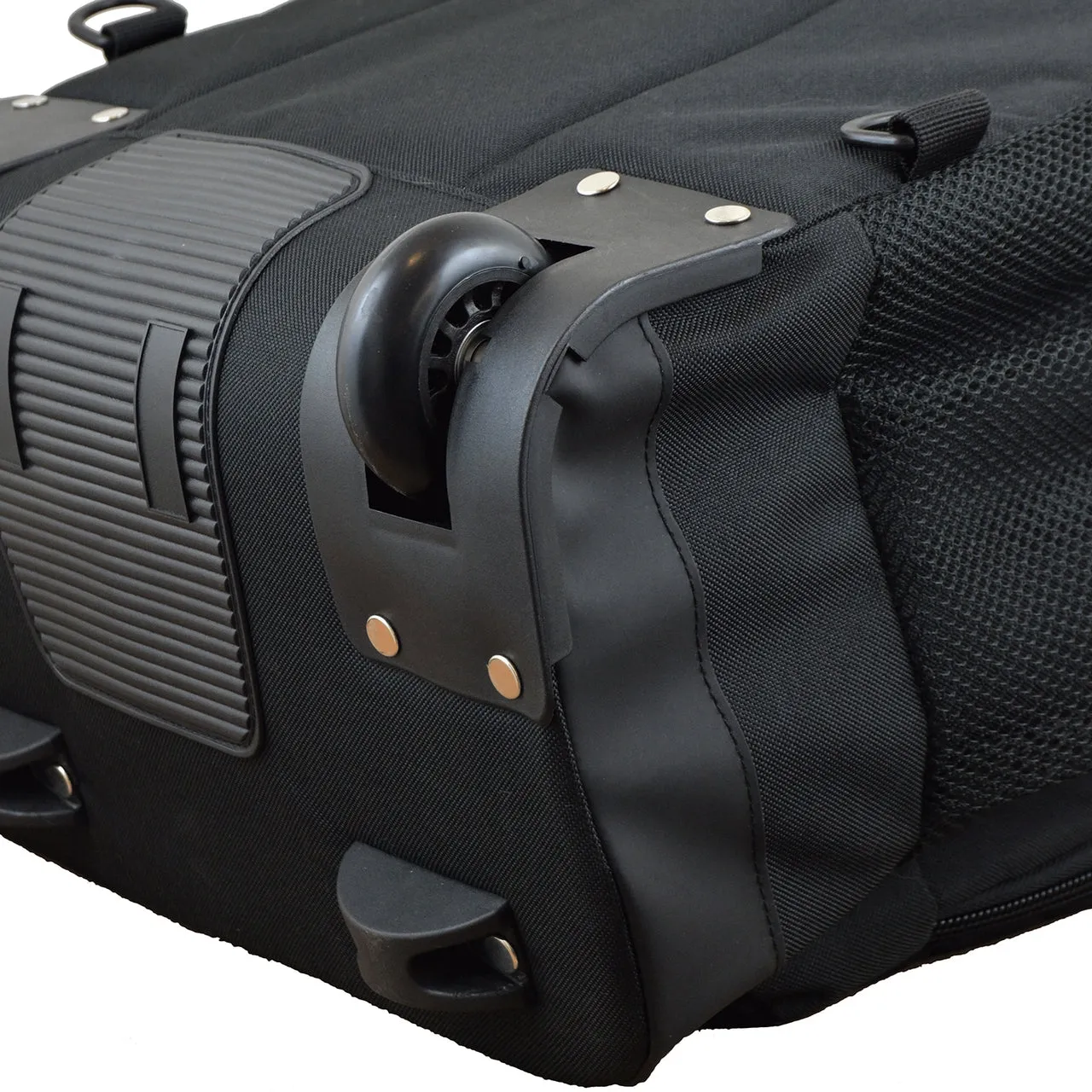 Utah Premium Wheeled Backpack in Black