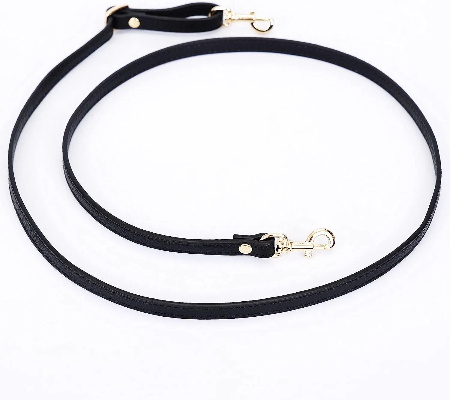 VanEnjoy Adjustable Genuine Leather Crossbody Straps Replacement - Width 1/2, Length 25-51