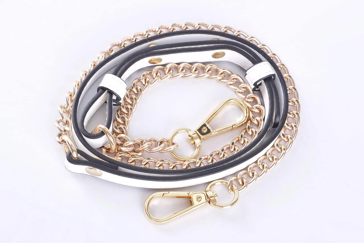 VanEnjoy Genuine Leather Chain Strap Replacement Purse Crossbody Bag Handbag Adjustable