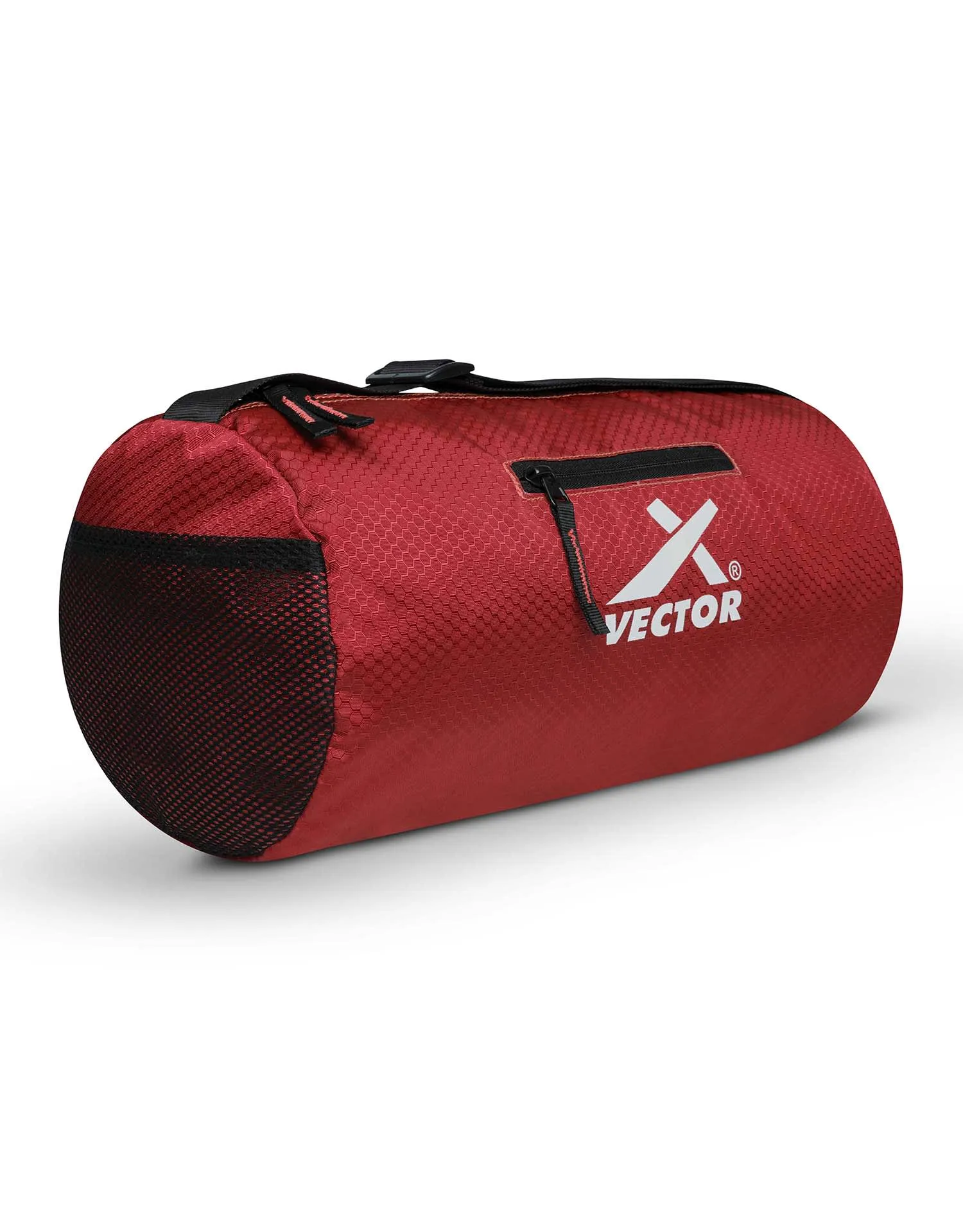 VECTOR X Attacker gym bag Polyester for Men & Women (Black) 17 L