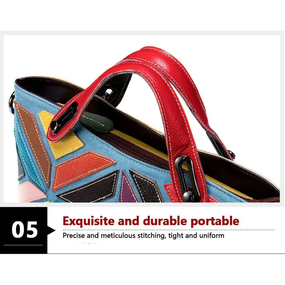 Veltique Casual Zip Tote
