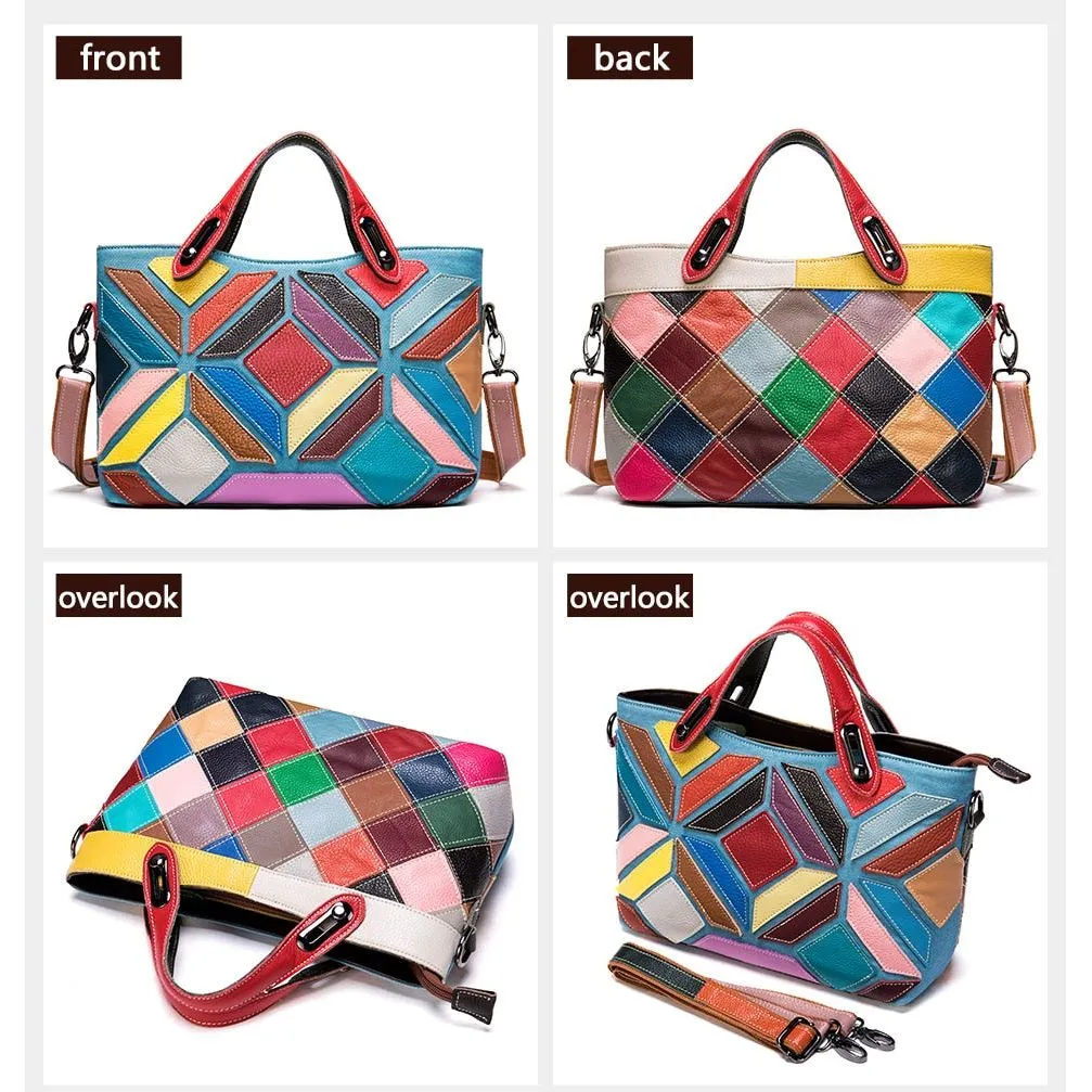 Veltique Casual Zip Tote
