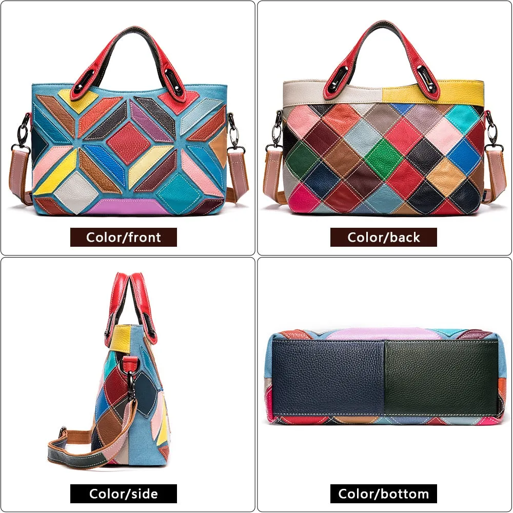 Veltique Casual Zip Tote