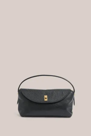 VESTIRSI - Sloane Large Leather Top Handle XBody Bag BLACK
