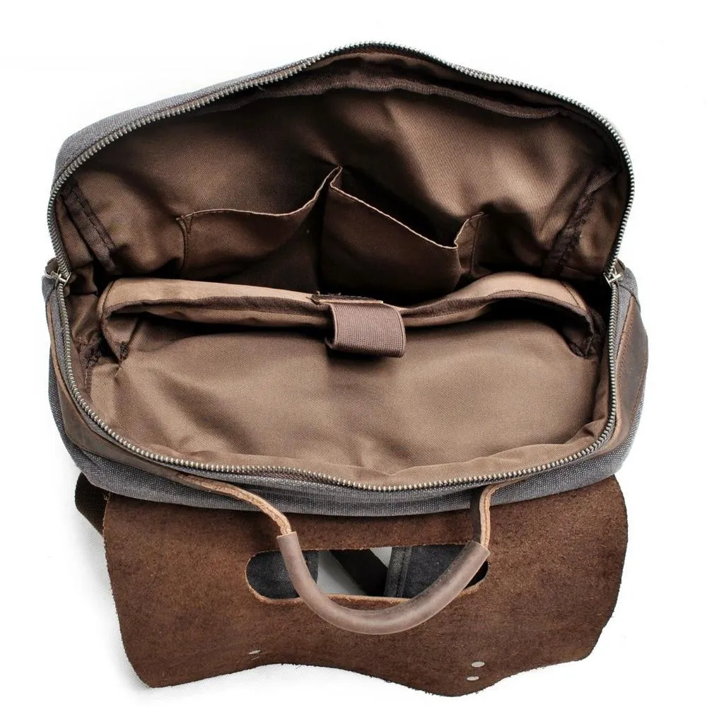 Vintage Canvas Laptop Backpack