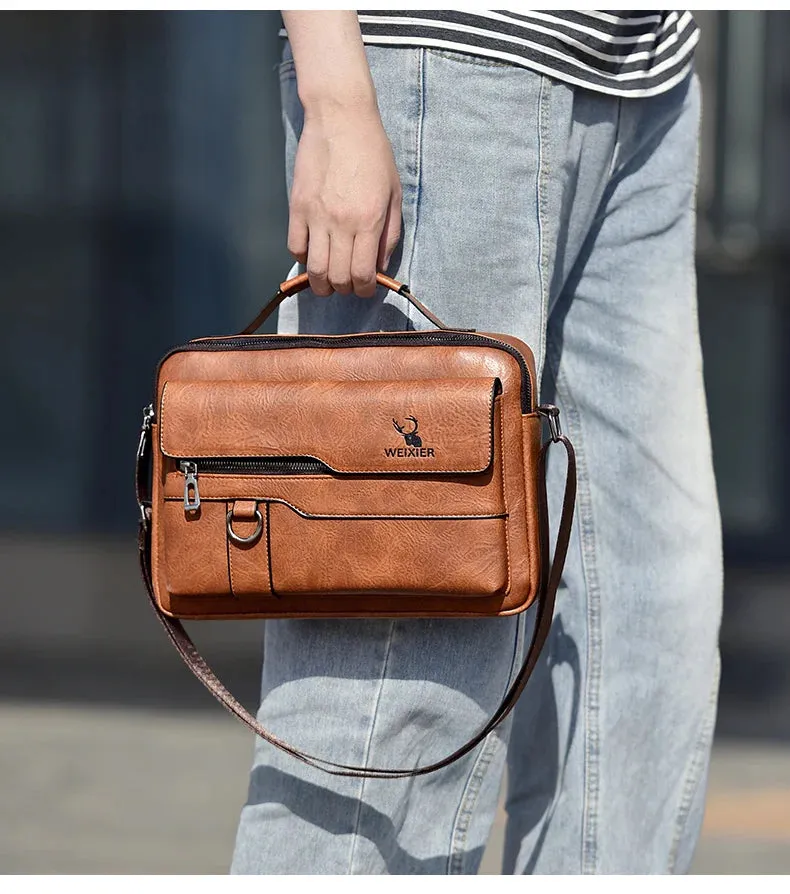 Vintage Leather handbag For Men
