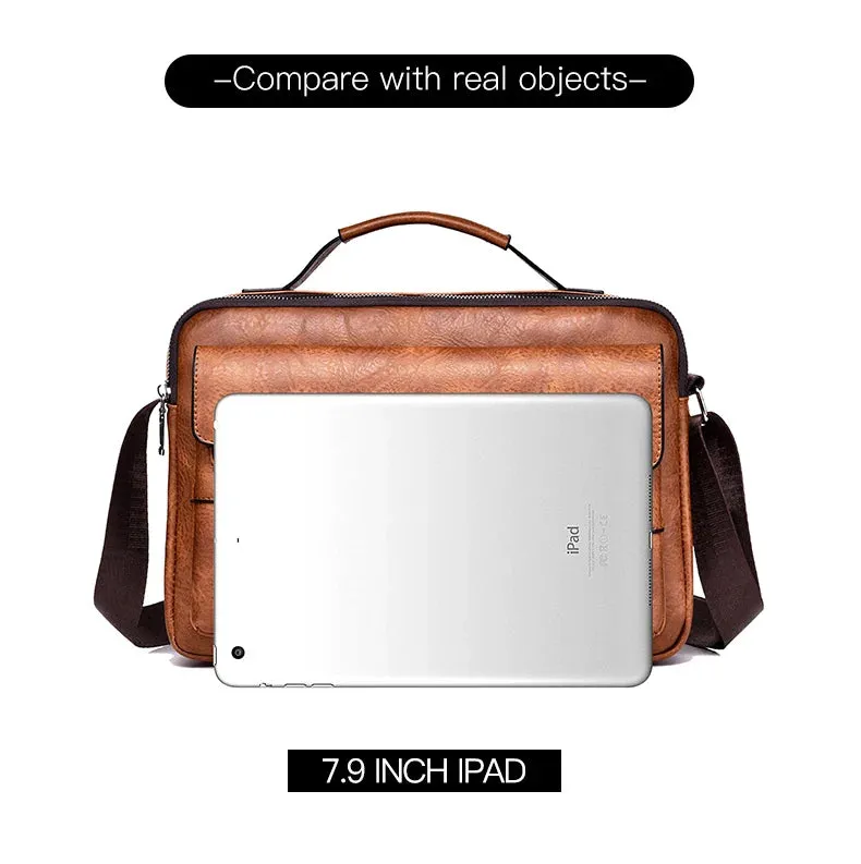 Vintage Leather handbag For Men