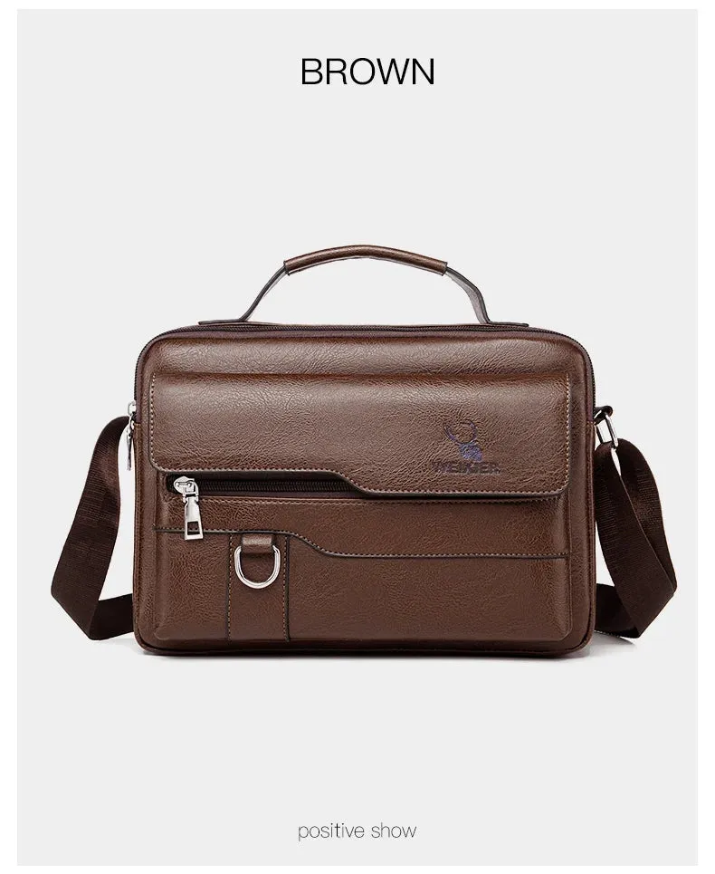 Vintage Leather handbag For Men