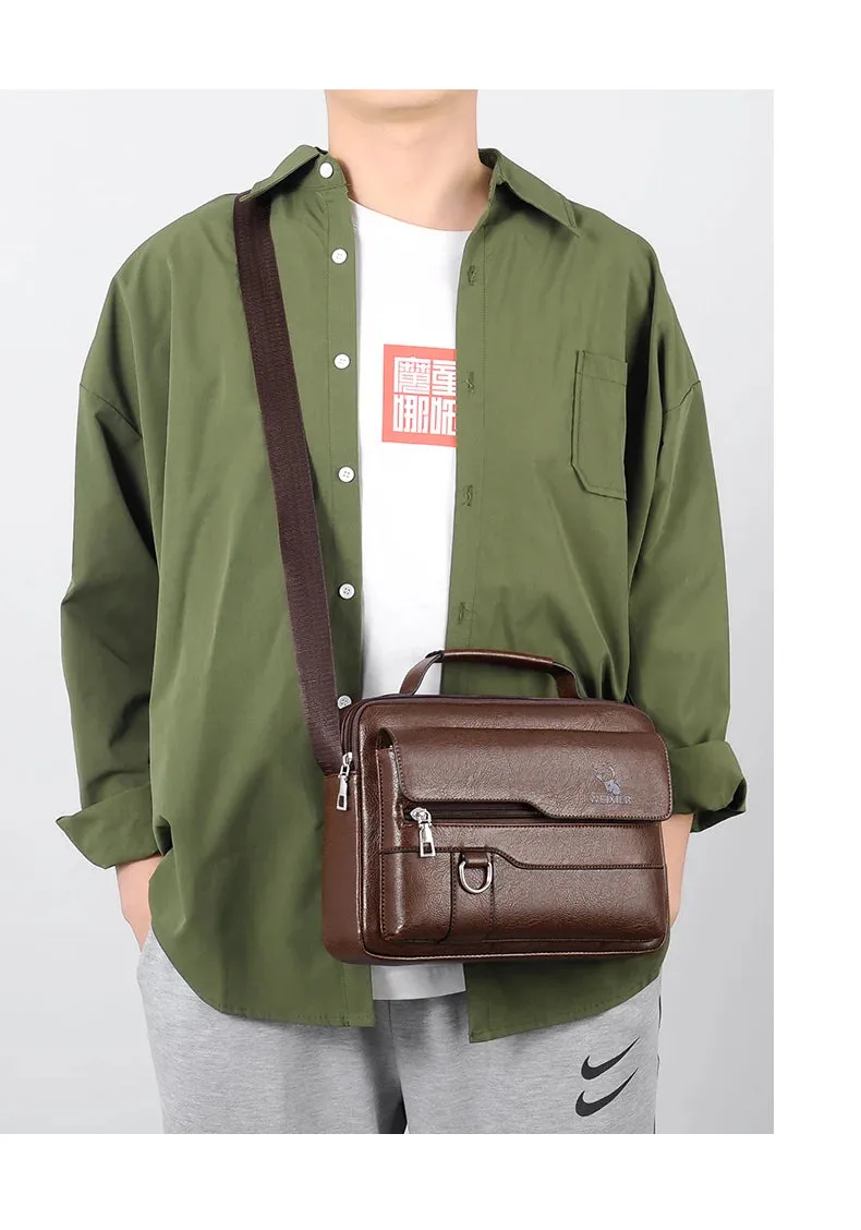Vintage Leather handbag For Men