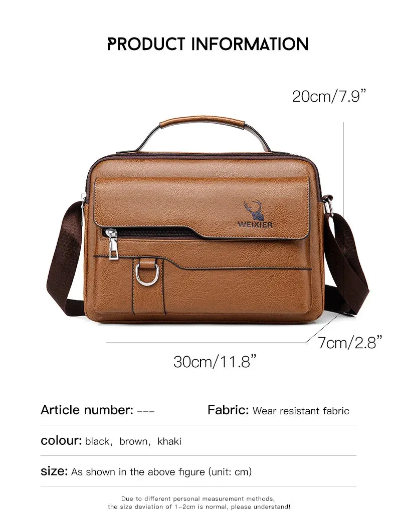 Vintage Leather handbag For Men