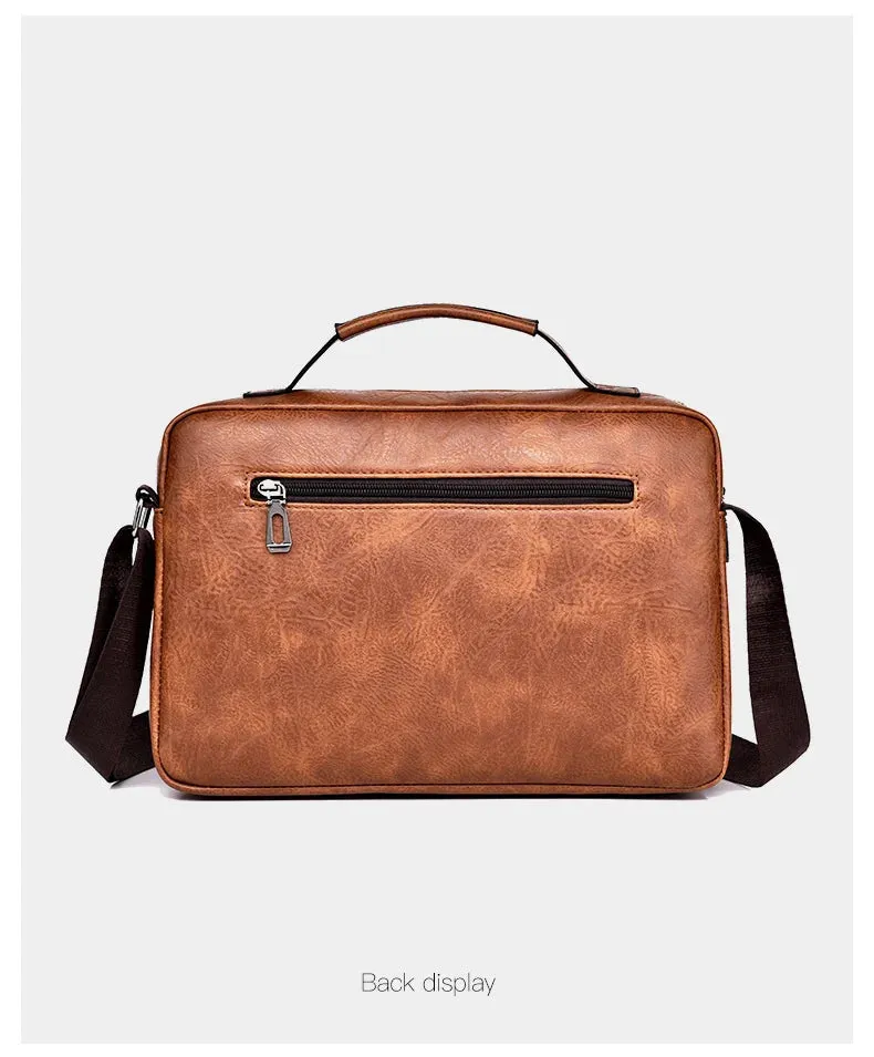 Vintage Leather handbag For Men