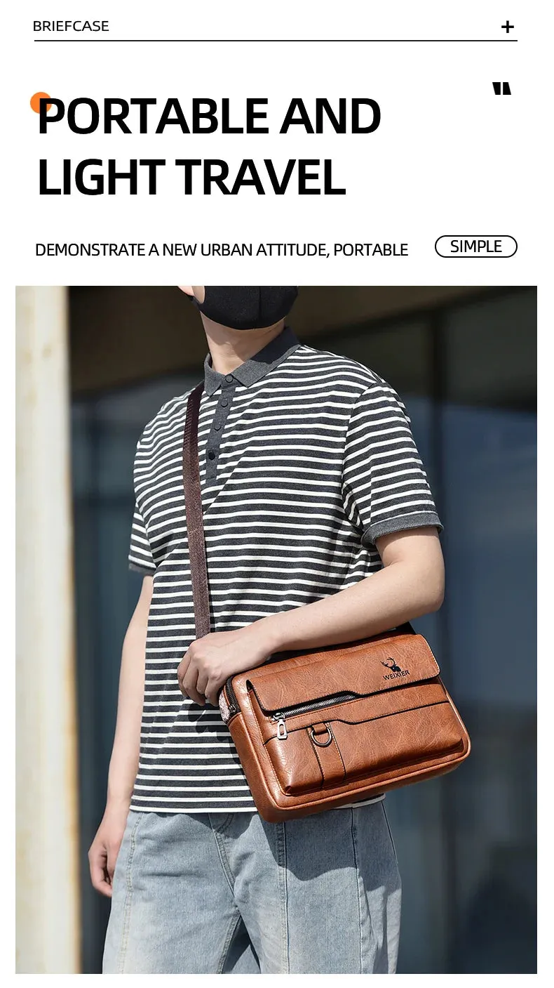 Vintage Leather handbag For Men
