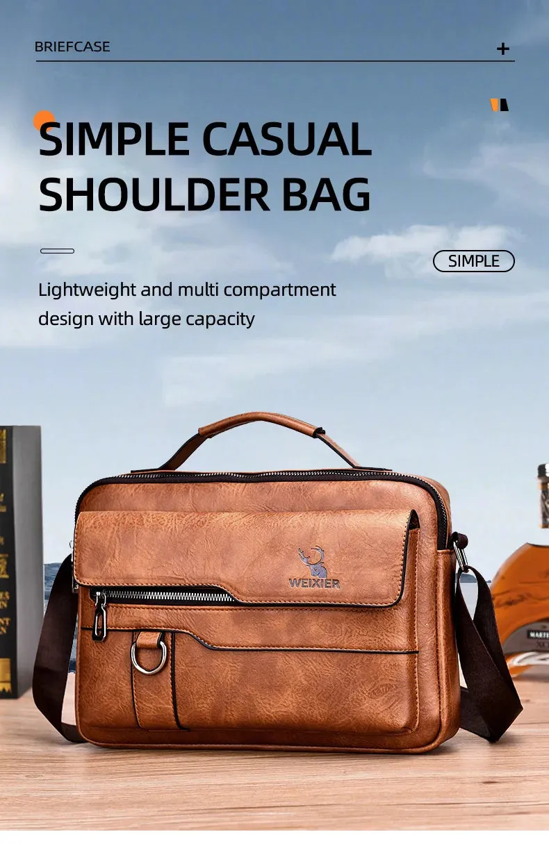 Vintage Leather handbag For Men