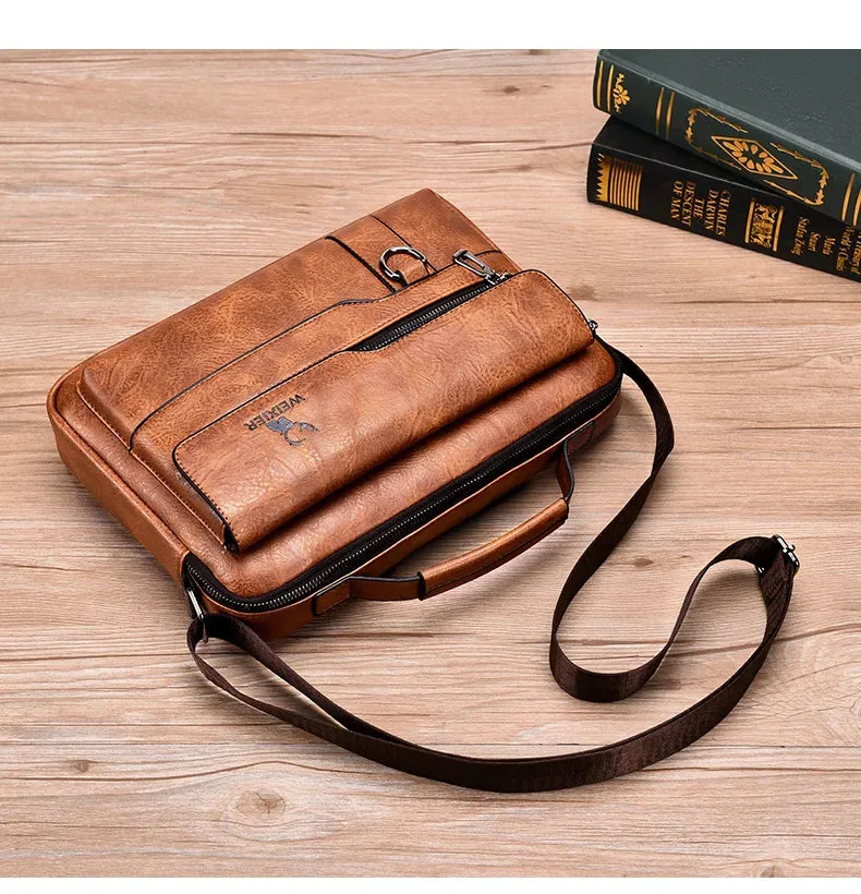 Vintage Leather handbag For Men