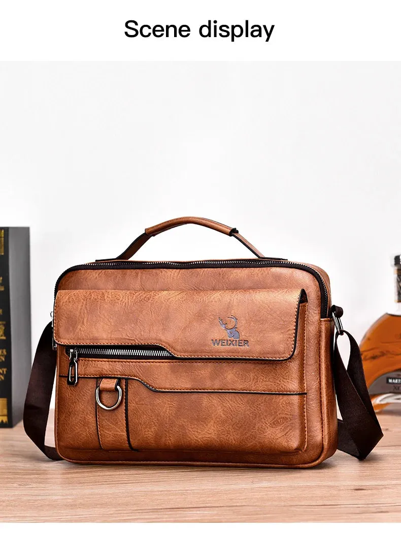 Vintage Leather handbag For Men