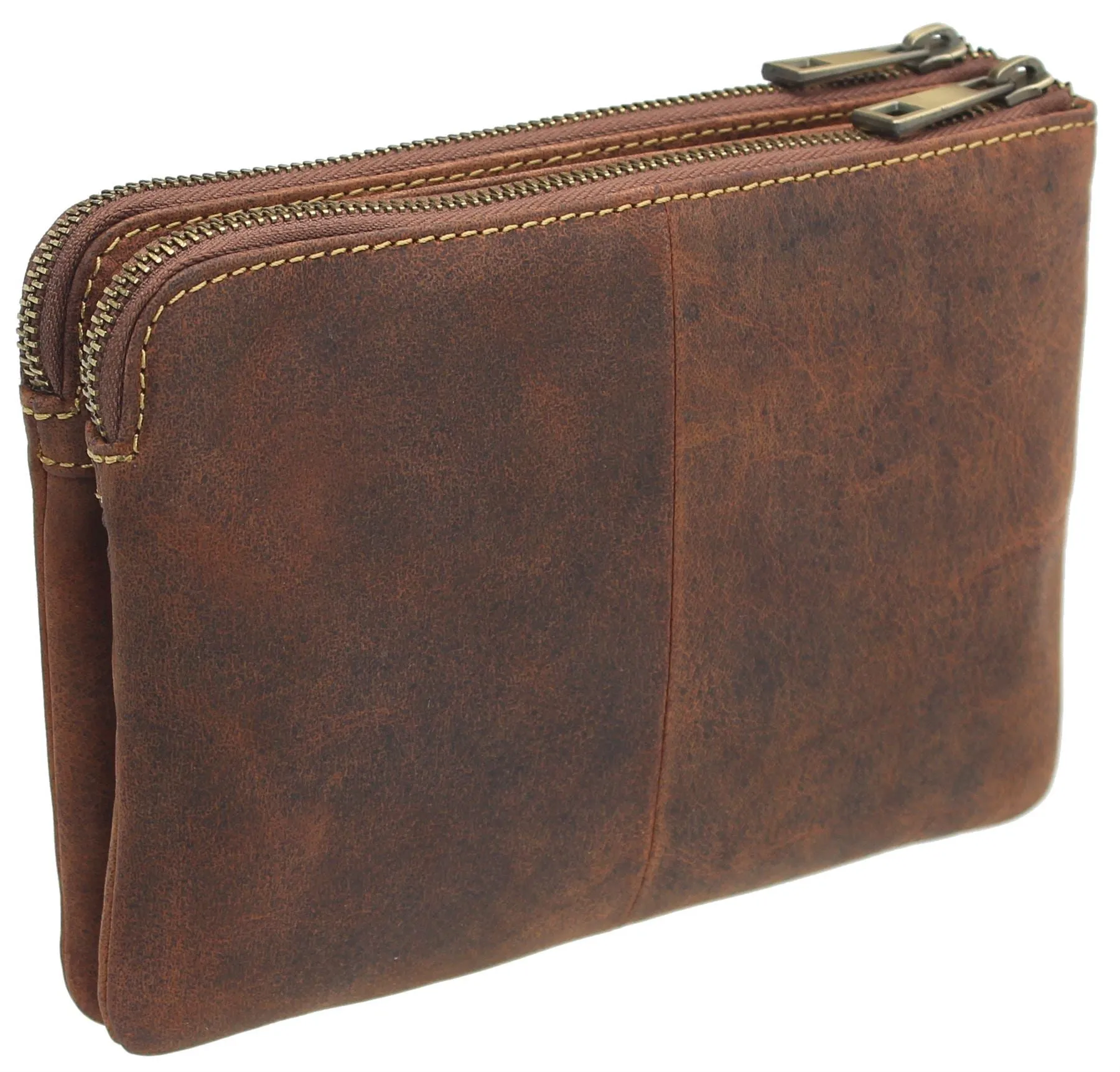 Visconti Leather Eden Clutch/Small Zip Top Shoulder Bag S9