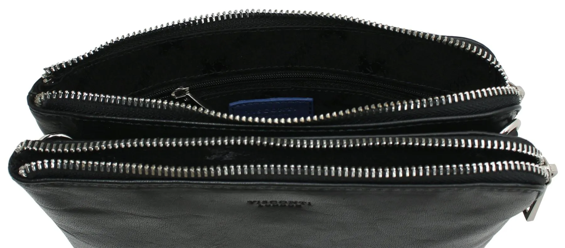 Visconti Leather Eden Clutch/Small Zip Top Shoulder Bag S9