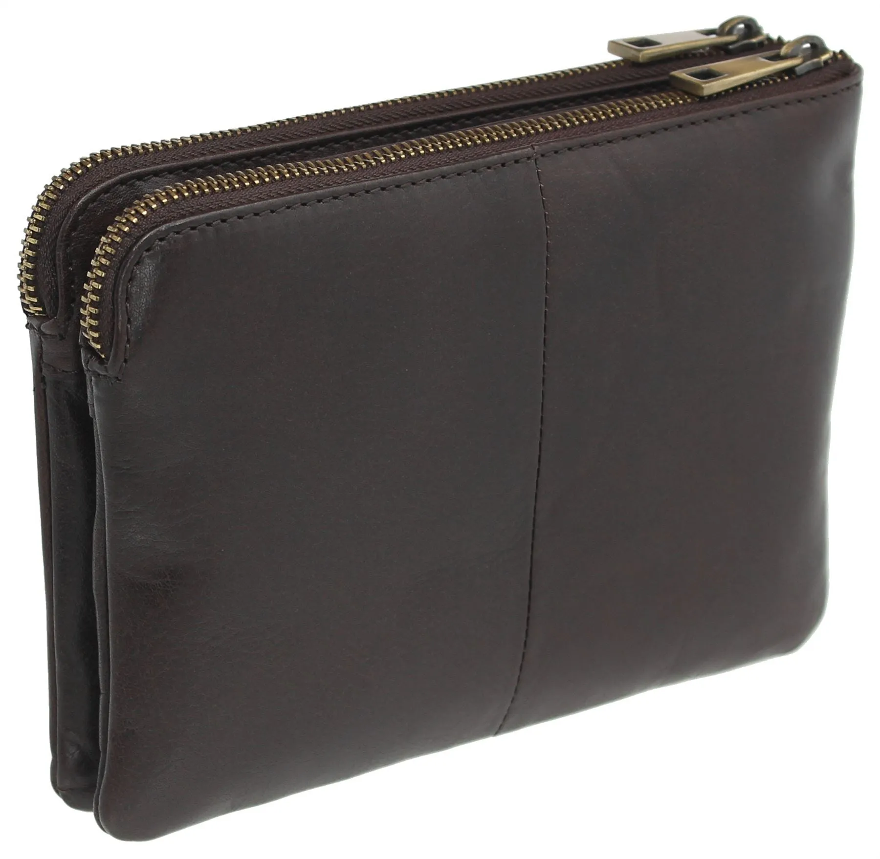 Visconti Leather Eden Clutch/Small Zip Top Shoulder Bag S9