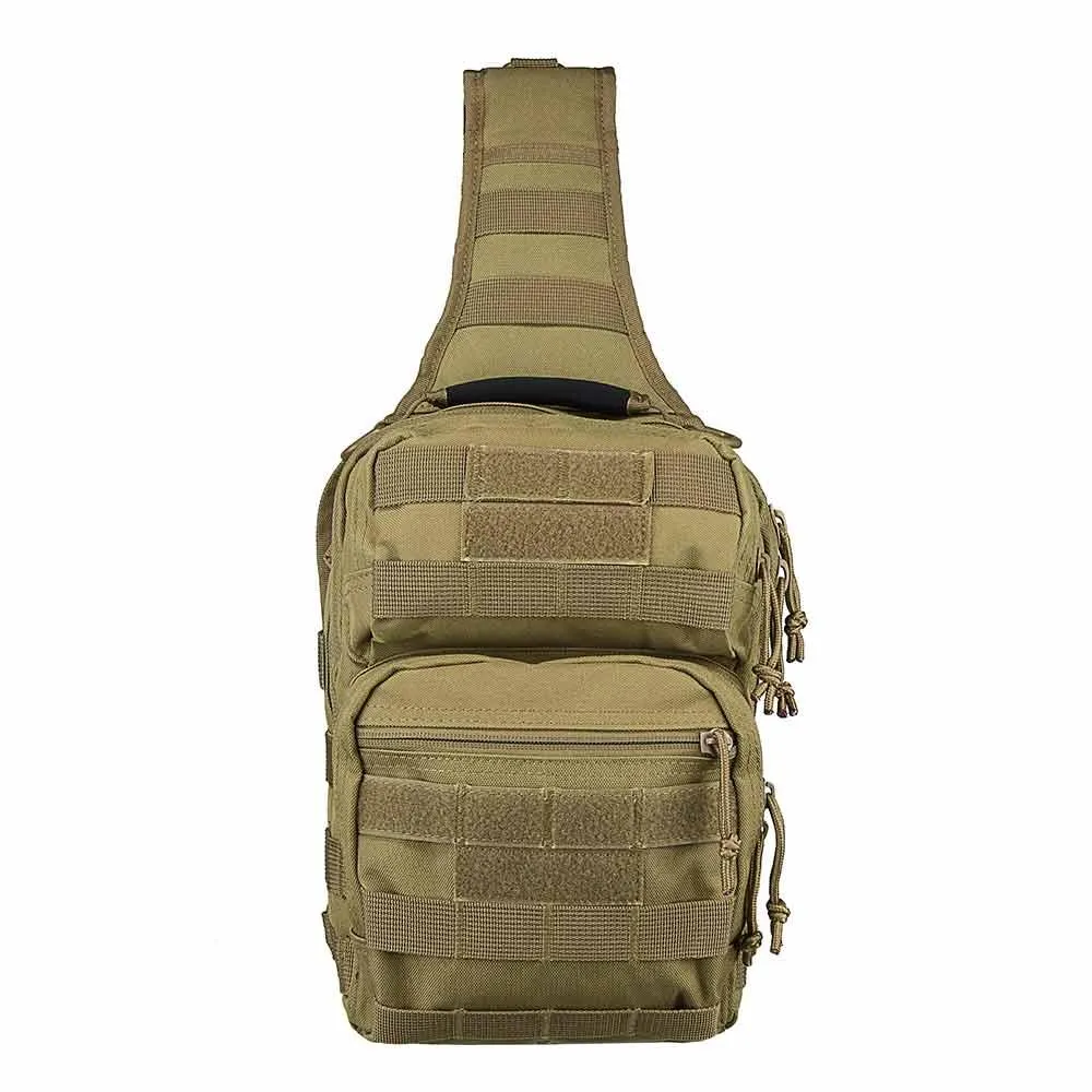 Vism Shoulder Sling Utility Bag - Tan