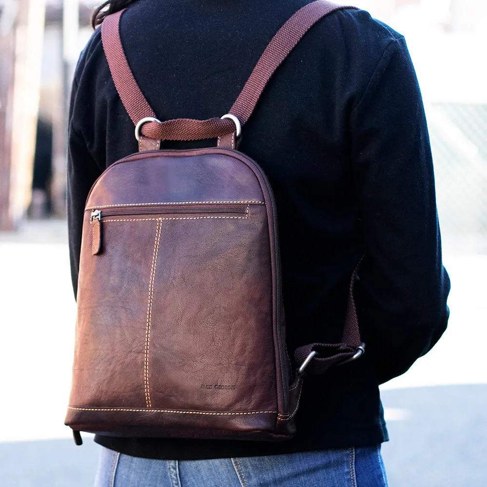 Voyager Small Convertible Backpack/Crossbody #7133