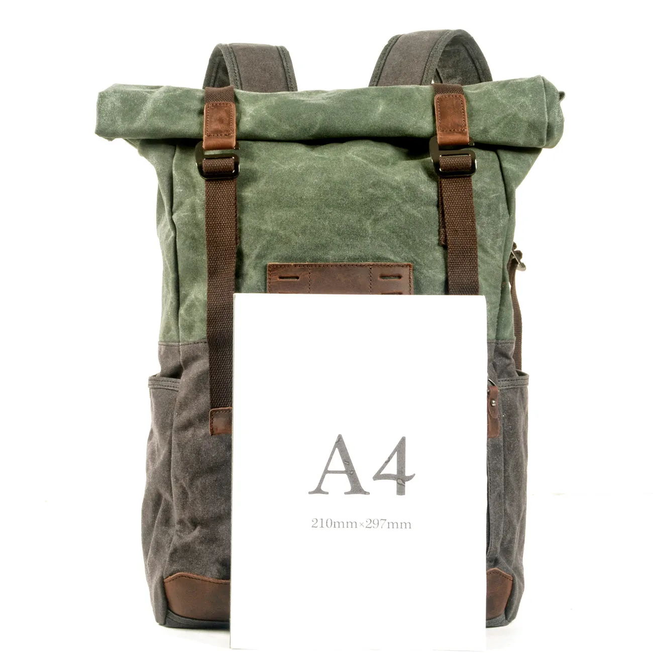 Voyager Waxed Canvas Backpack